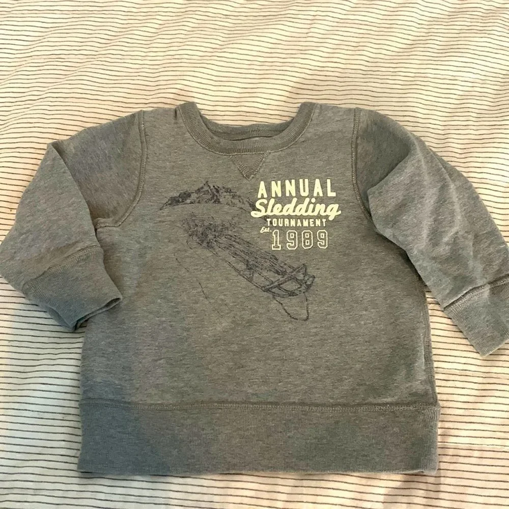 CHILDRENS PLACE, 4T, sweatshirt, like new, cotton,
